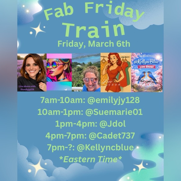 Dresses & Skirts - @CADET737 is Live! Like this flyer to be notified when I host LIVE!